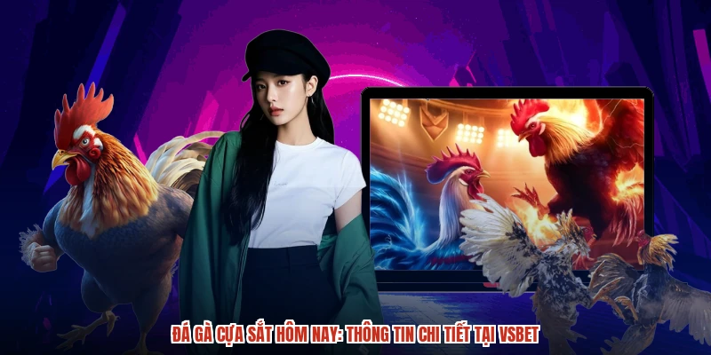 Đá gà cựa sắt hôm nay: Thông tin chi tiết tại VSBET