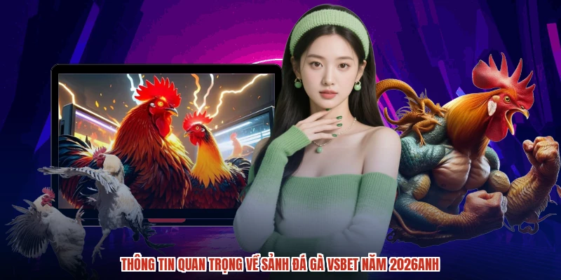 Thông tin quan trọng về sảnh đá gà VSBET năm 2026anh