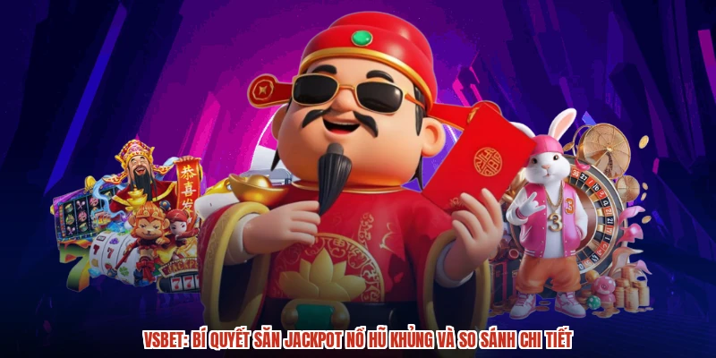 VSBET: Bí quyết săn Jackpot nổ hũ khủng và so sánh chi tiết